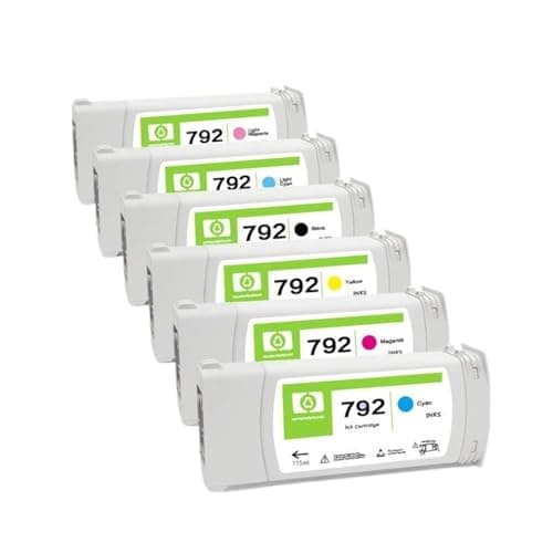 Image of 792 Ink Cartridges .Compatible With HP Latex 210 260 280 Designjet L26100 L26500 L28500 Ink Printer Color Latex Ink(1 Light Cyan)