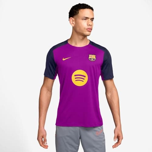 Image of FC Barcelona Strike Nike Dri-FIT Men's Football Short Sleeve Shirt HJ7752