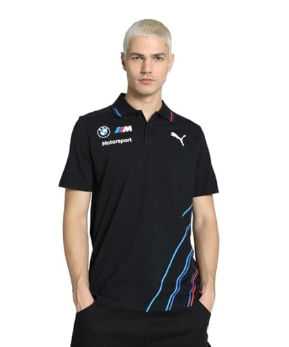Image of PUMA Men's BMW Team Polo Shirt, Anthracite, M