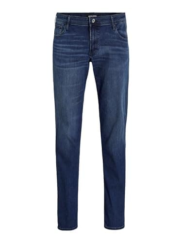 Image of Jack & Jones Men's Jjiglenn Jjoriginal Am 812 Noos Jeans, Blue Denim, 30W 32L UK