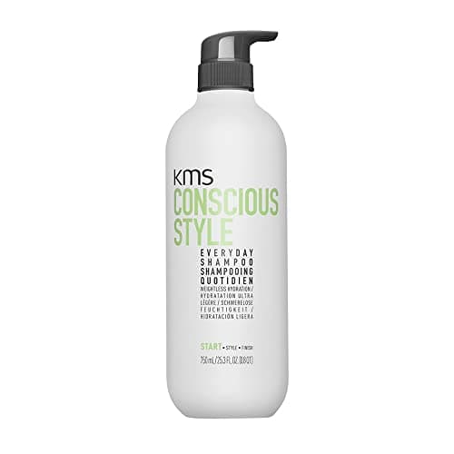 Image of KMS Conscious Style Everyday Shampoo, For All Hair Types, Gentle Cleansing & Softness, Vegan & PETA Approved, 750ml