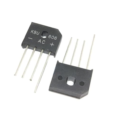 Image of 10pcs 6A 600V Diode Bridge Rectifier KBU606