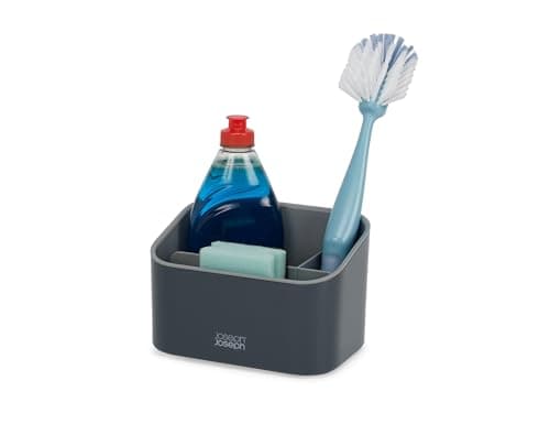 Image of Joseph Joseph SinkStore Tiered Sink Tidy Caddy, Kitchen Sink Organiser, non-slip, Plastic