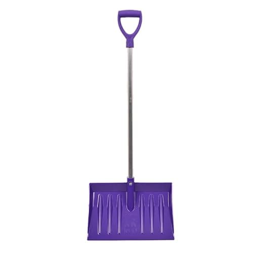 Image of Red Gorilla Small Multi Shovel with D-Grip Handle Short Multi-Purpose Spade Lightweight Tool for Mucking Out Stable Garden Compost or Snow Shovel (Purple)