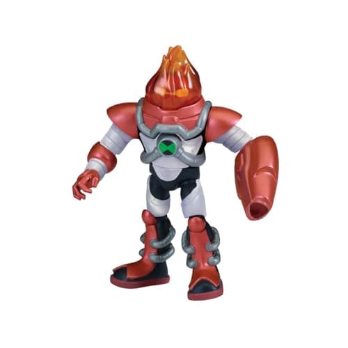 Image of Ben 10 BEN46320 Action Figure-Heatblast Armor