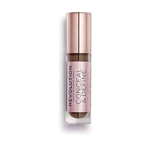 Image of Revolution Conceal & Define Concealer, Lightweight, Long-Lasting, Full Coverage Face Makeup, C18, 4g