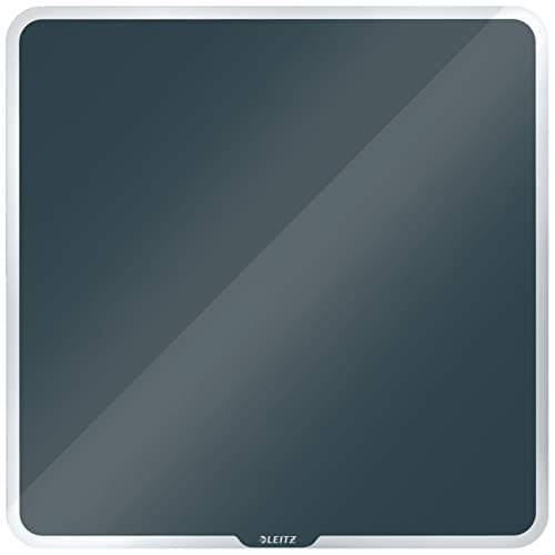 Image of Leitz Magnetic Glass Whiteboard, 450 x 450, Cosy Range, Velvet Grey, 70430089