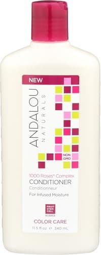 Image of Andalou Naurals 1000 Roses Complex Color Care Conditioner 11.5 Ounce