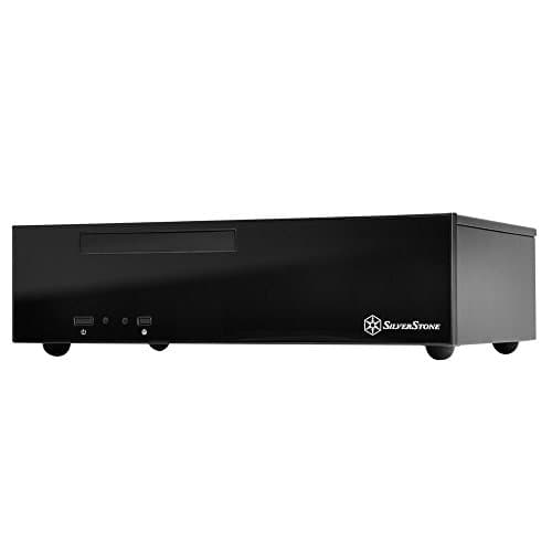 Image of SilverStone SST-ML09B - Milo Slim HTPC Mini-ITX Silent Computer Case, black