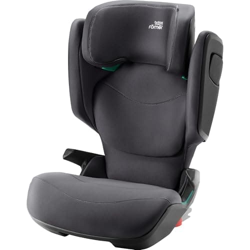 Image of BRITAX RÖMER Child Car Seat KIDFIX PRO M, for Children from 100-150 cm (i-Size) with and Without ISOFIX, 35-12 Years, Midnight Grey - Classic