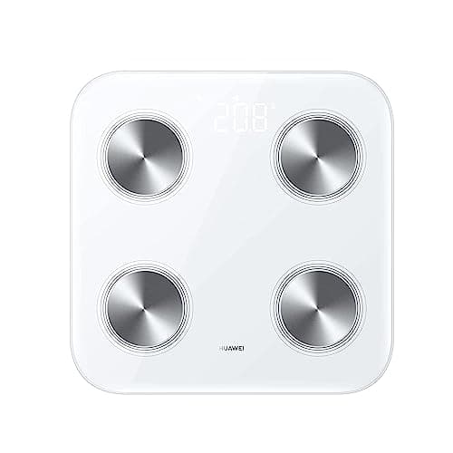 Image of Huawei 3 Scale Smart Body Body Analysis BMI Body Composition Analysis Huawei TruFit Bluetooth Connection Multi-User Support Android & iOS White