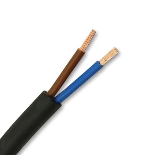 Image of Rubber Cable 2.5MM 2 CORE H07RN-F HO7RNF Tough Heavy Duty Cable (5M)