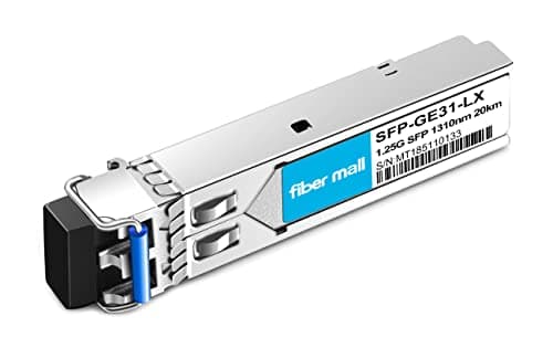 Image of Fiber Mall 1G SFP LX for Palo Alto Networks PAN-SFP-LX 1000BASE-LX/LH SMF 1310nm 20km/10km LC DOM Transceiver Module