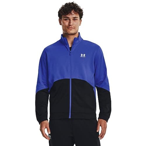 Image of Under Armour Mens Tricot Jacket Blue M