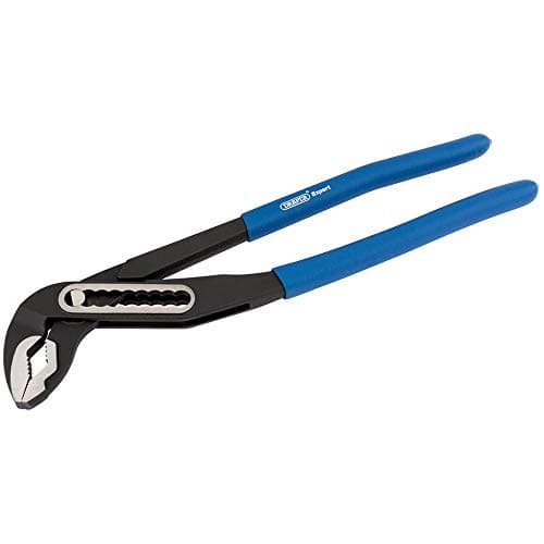 Image of Draper 84446 Heavy Duty Single Dip 300 mm Waterpump Plier, Blue