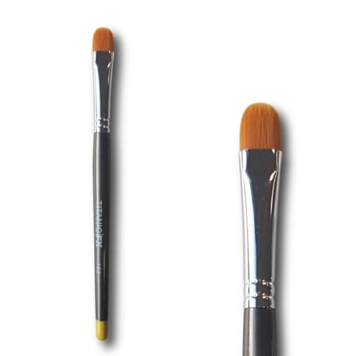 Image of Titanic Brush – 103 Perfect Concealer Makeup Brush | Under-Eye Brightening & Lip Precision | Vegan & Cruelty-Free | Full Coverage