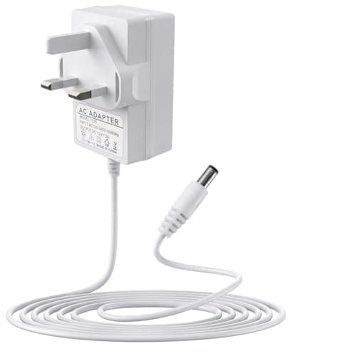 Image of 12V Power Adapter for Yamaha Keyboard, 12V 2A Replacement DC Charger for Yamaha PSR/YPT/YPG/NP/P/DGX/EZ/DD Series Digital Pianos, 1.8m Power Supply Cable