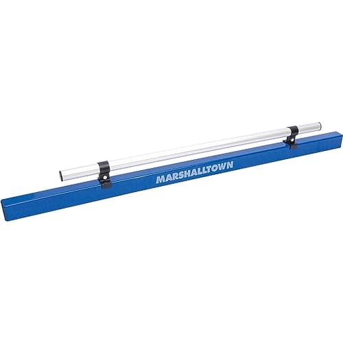 Image of Marshalltown The Premier Line 13741 48-Inch by 2-Inch by 1-5/8-Inch Aluminum Combo Darby/Screed