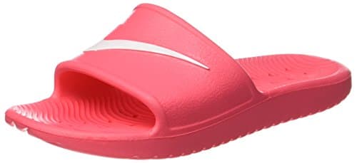 Image of Nike Unisex Children's Kawa Slide Sandal, Pink Racer Pink White, 6.5 UK