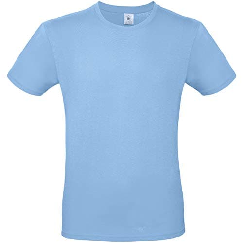 Image of B&C Mens #E150 Tee - Sky Blue - XS