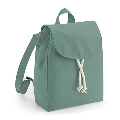 Image of Westford Mill W881 EarthAware® Organic Mini Rucksack - Sage Green
