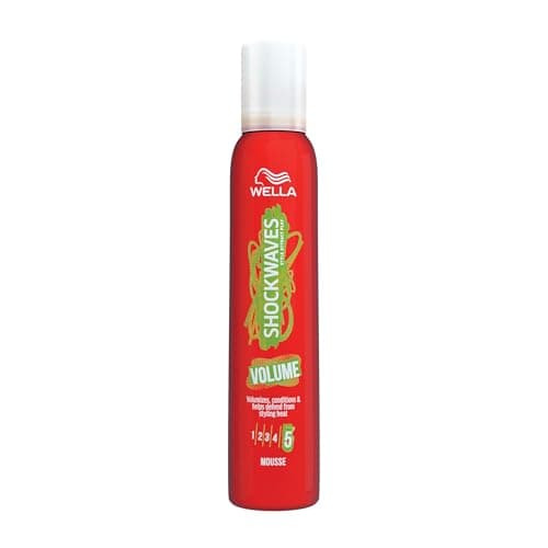 Image of WELLA Shockwaves Volume Mousse, 200ml, (Pack of 1)