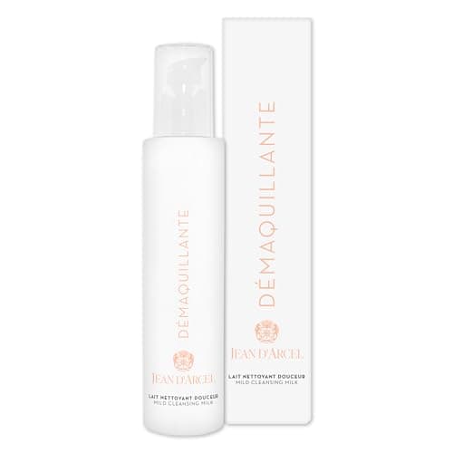 Image of JEAN D'ARCEL DÉMAQUILLANTE lait nettoyant douceur - Gentle Cleansing Milk for Sensitive Skin & Against Redness - With Camellia Oil - Mild Cleansing Milk - 200 ml