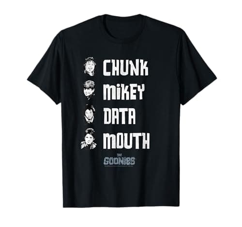 Image of The Goonies Names T-Shirt
