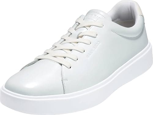 Image of Cole Haan Men's Grand Crosscourt Traveler Sneaker, Optic White/Egret, 10 Wide