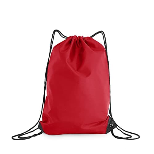 Image of adam & eesa® Unisex Drawstring Gym Bags - Personalised Waterproof Sack with Carry Handles for Mens & Womens - Kids PE Swimming School Bag - Ideal for Beach, Holidays, Shopping, Yoga (7.5L Capacity)