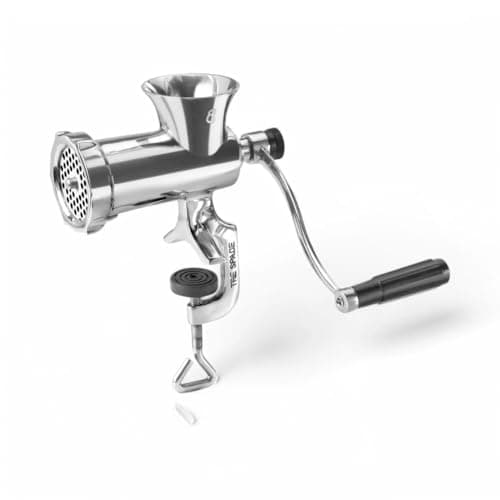Image of TreSpade No.8 Stainless Steel Manual Mincer