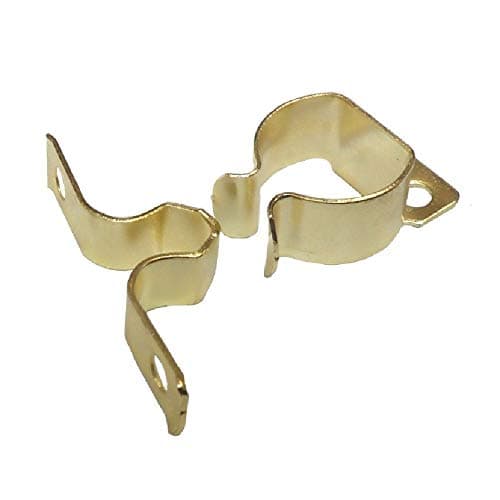 Image of Dzina Cupboard Cabinet Gripper Catch, 32mm, Brass Plated, Pack of 4