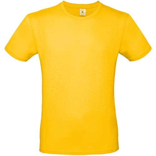 Image of B&C Mens #E150 Tee - Gold - XL