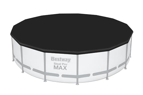 Image of Bestway | 15ft Round Pool Cover for Above Ground Pools, Swimming Pool Cover 4.5 m