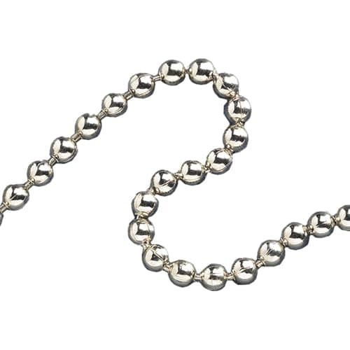 Image of Faithfull FAICHBC3210 3.2mm x 10m Ball Chain Chrome