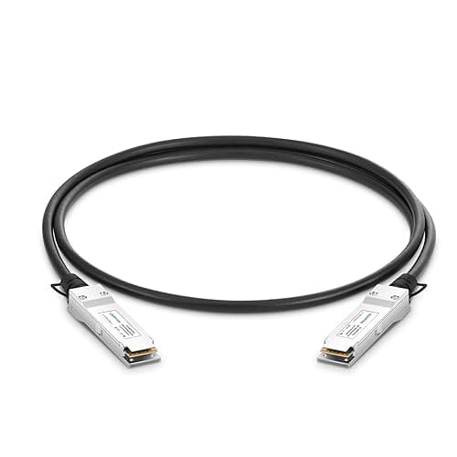 Image of 40G QSFP DAC, 1M (3ft) Passive Direct Attach Copper Twinax Cable Compatible with Cisco QSFP-H40G-CU1M