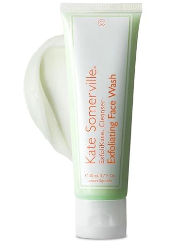 Image of Kate Somerville ExfoliKate Cleanser – Daily Exfoliating Face Wash with Glycolic Acid & Lactic Acid – Gentle Facial Scrub for Pore Minimizing, Skincare, Face Exfoliator, Foaming Facial Cleanser - 50 mL