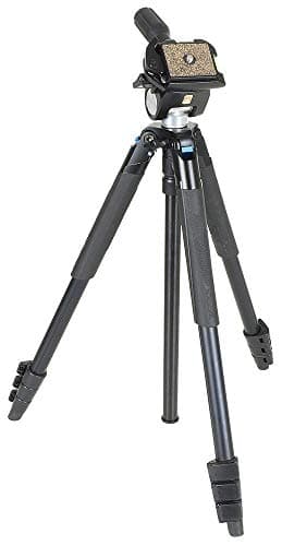 Image of SLIK Sprint PRO III Travel Tripod EZ w/SH-707E 2-Way Head for Mirrorless/DSLR Sony Nikon Canon Fuji Cameras and More - Black (611-853)