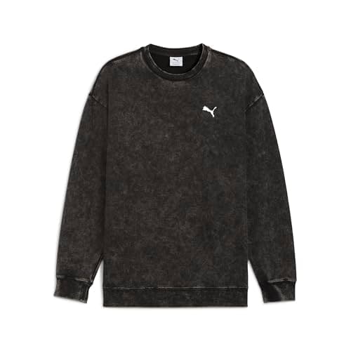 Image of PUMA ESS ELEVATED Relaxed Wash Crew FL