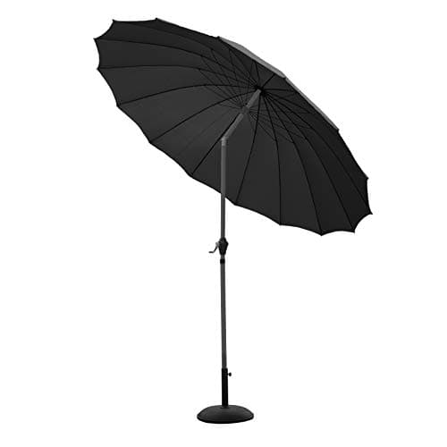 Image of Shanghai 2.7m Parasol Black with Crank & Tilt