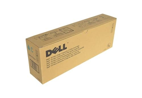 Image of Dell 5110cn Cyan Toner Cartridge - 12000 Pages