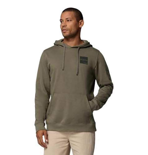 Image of Columbia Men's Trek Hoodie, Hoodie, Stone Green/Boxy Brand, X-Large