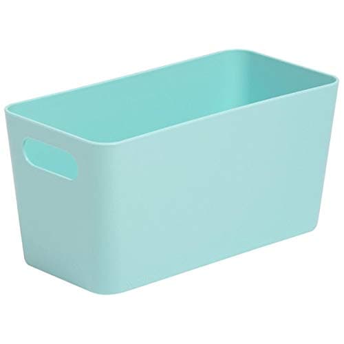 Image of Wham 6.01 Rectangular 20cm Home Studio Storage Basket (Duck Egg Blue)