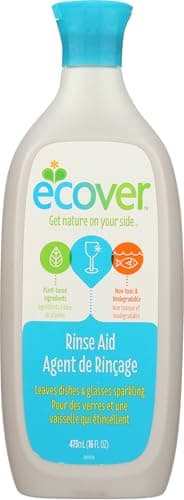 Image of Ecover Naturally Derived Rinse Aid for Dishwashers, 16 Ounce
