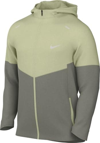 Image of Nike Windrunner Men's Running Jacket, Olive Aura/Dark Stucco/Reflective Silv, CZ9070-371, L