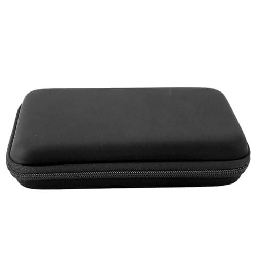 Image of Aumotop Hard Shell Game Console Carrying Case Portable with Extra Storage for 3DS XL, for Super Edition, Ideal Travel (Black)