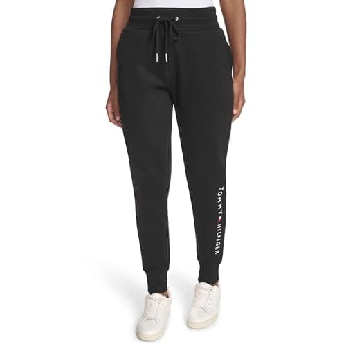 Image of Tommy Hilfiger Women's Jogger Pants, Black, S