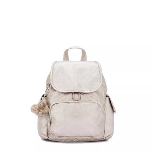 Image of Kipling CITY PACK MINI Small backpack, Metallic Glow (Silver)