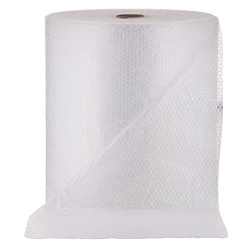 Image of TPZ The Packaging Zone | Large Roll of Premium Polythene Bubble Wrap | Small Bubble Protective Wrap | Air Bubble Packaging for Moving Delicate Items & Package Storage Boxes (Clear, 500 x 100m)