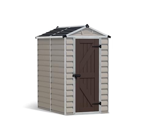 Image of Palram Canopia Skylight shed (4x6, Tan)